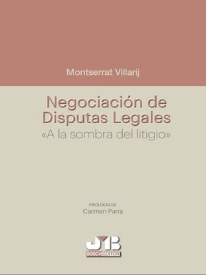 cover image of Negociación de Disputas Legales